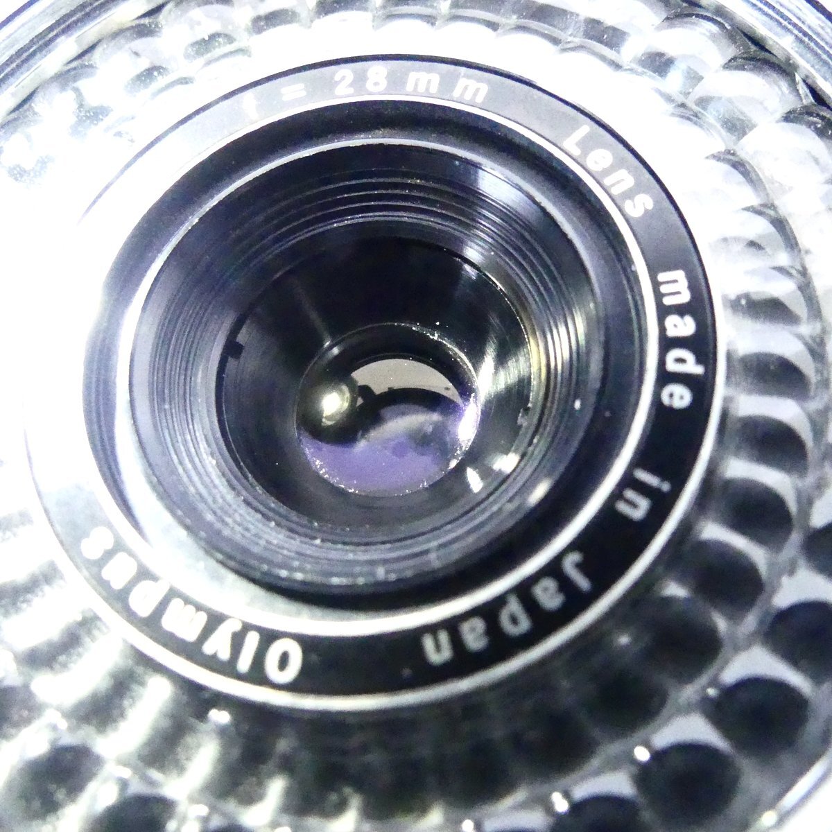オリンパス OLYMPUS-PEN オリンパスペン EE-2 F3.5 28mm フィルムカメラ 空シャッターOK USED /2405C_画像9