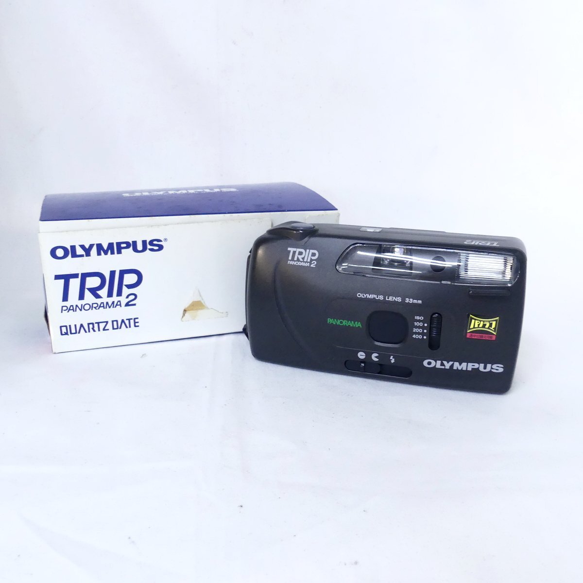 OLYMPUS オリンパス TRIP PANORAMA2 フィルムカメラ コンパクトカメラ 通電OK 現状品 USED /2405C_画像1