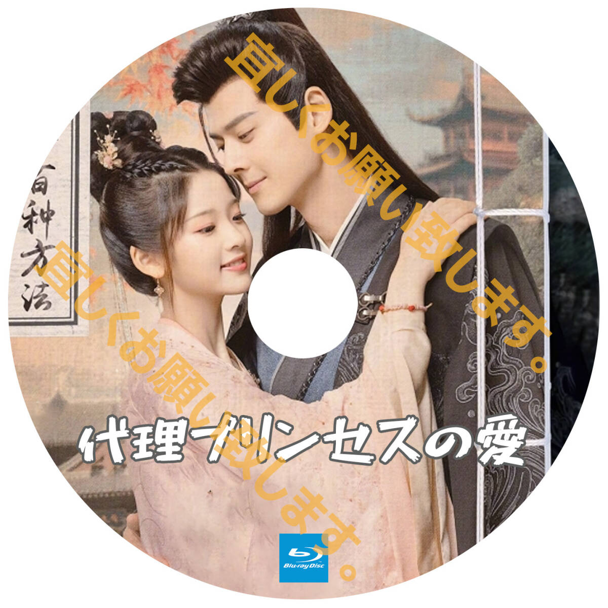 A. 233【中国ドラマ/AI翻訳版】「HOLY」代理プリンセスの愛「DAY」【Blu-ray】「IN」_画像2