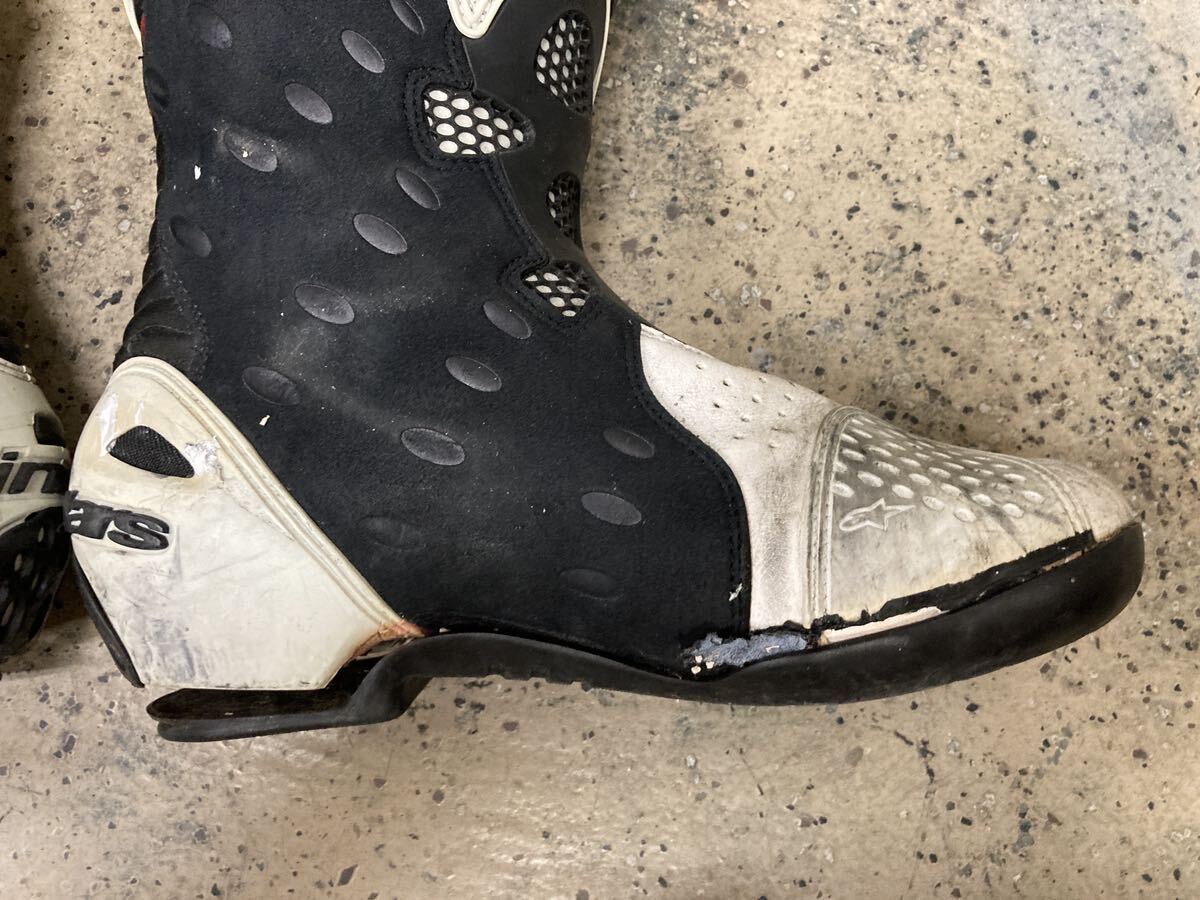 アルパインスターズ スーパーテックR 25.5相当 ジャンク品　検索用〉alpinestars SUPER TECH_画像8