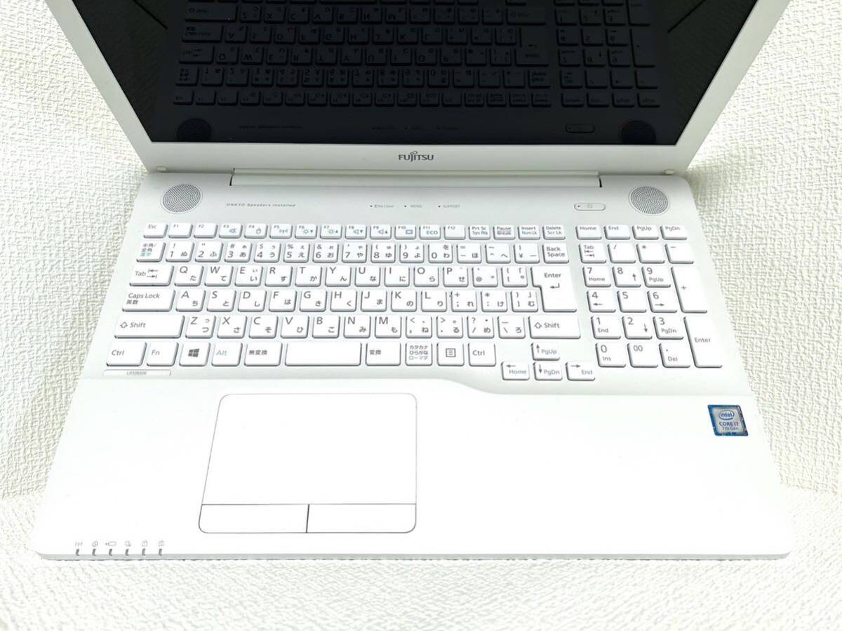 ◆良品◆富士通 LIFEBOOK FMVWD1A17W/WA1/D1 Win11 Intel Core i7 7700HQ/メモリ16GB/SSD 1TB/1366x768〈F006〉 _画像2