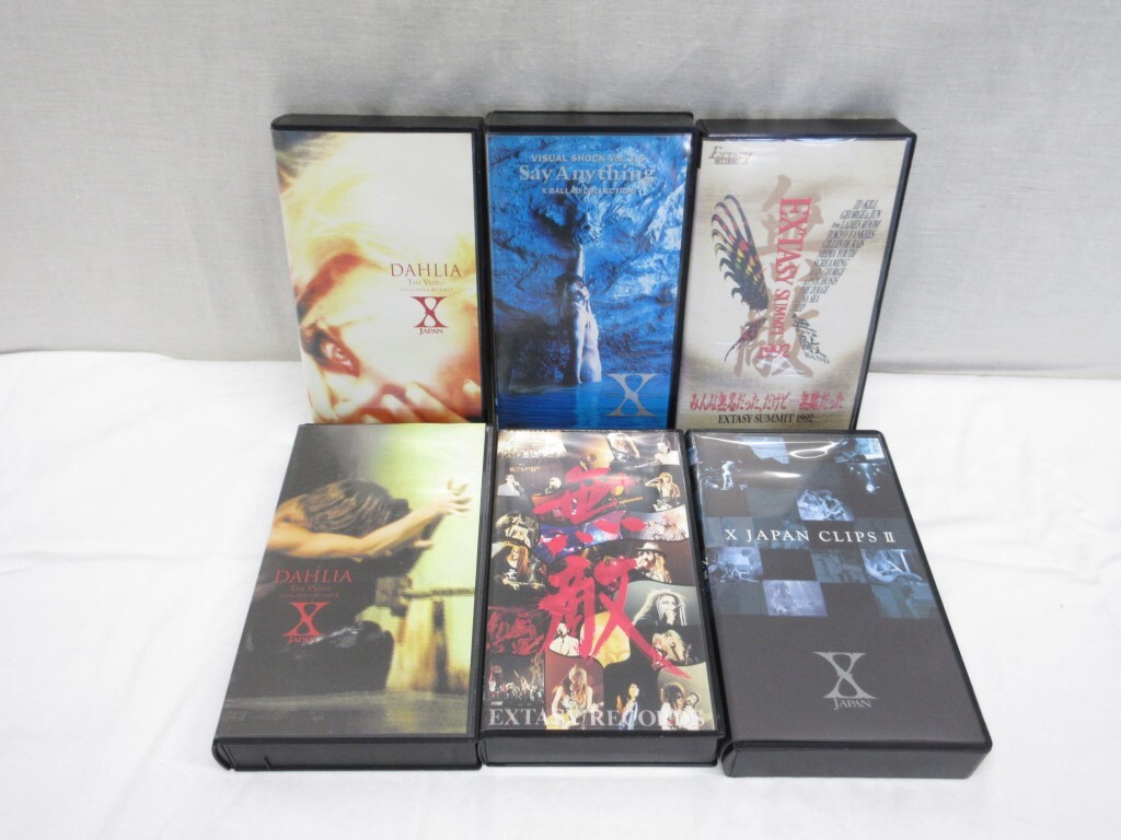 05Y001 【 保管・中古品 】 Ｘ ＪＡＰＡＮ ビデオテープまとめて 全１０本以上 動作未確認 現状渡し_画像3