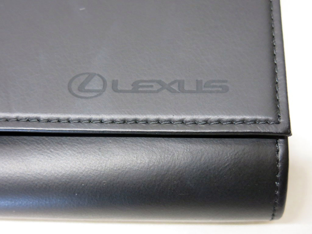 05K024 レクサス LEXUS 車検証入れ 取説ケース 中古 現状 売り切り_画像2