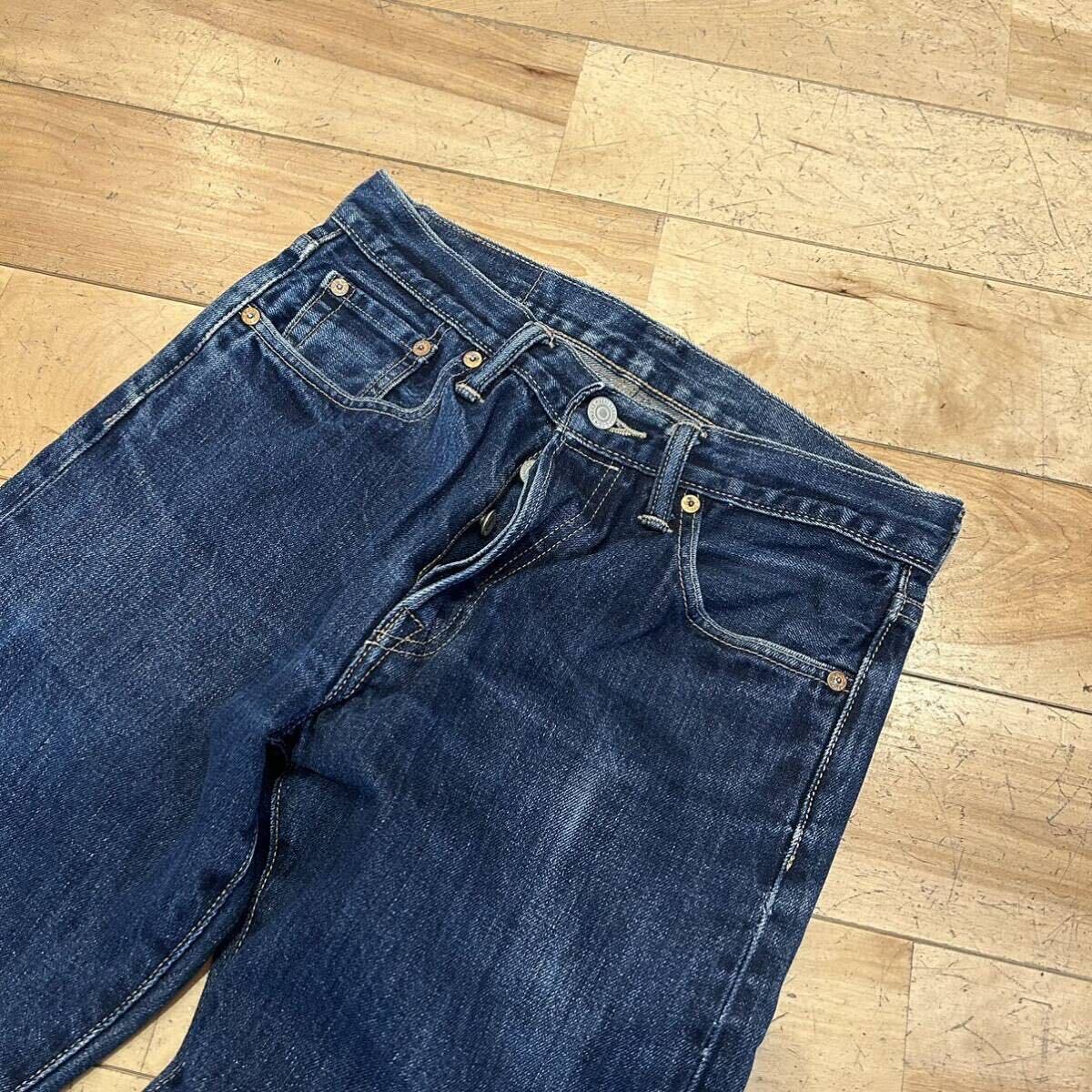 *Levi\'s/ Levi's 501/ Denim брюки / Denim / джинсы /ji- хлеб / индиго / American Casual / мужской /W29