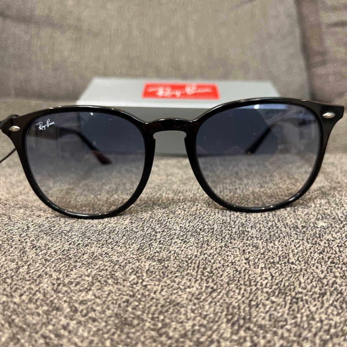 正規品　RayBan レイバン　サングラス　RB4259F 601/19 53 ブラック/ライトブルーグラデーション 正規品 アジアフィット　ケース黒