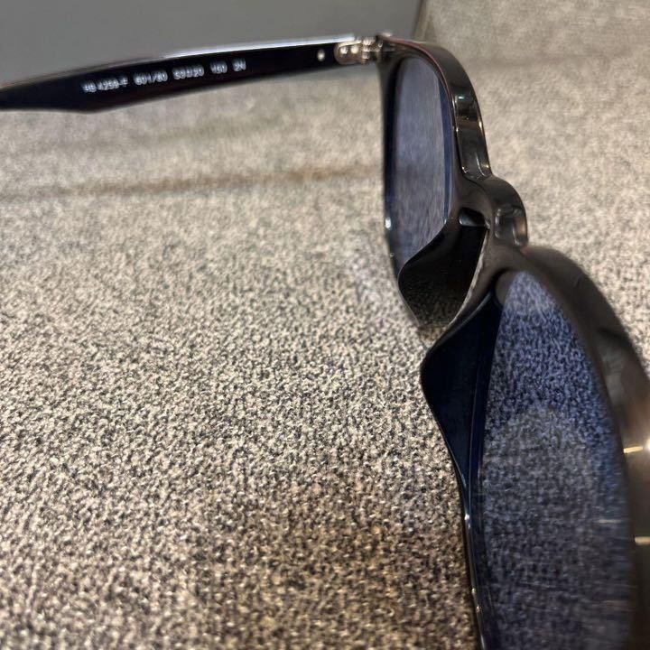 RayBan レイバン RB4259F 601/80 53 BLACK/BLUE 正規品 アジアンフィット ケース茶の画像6