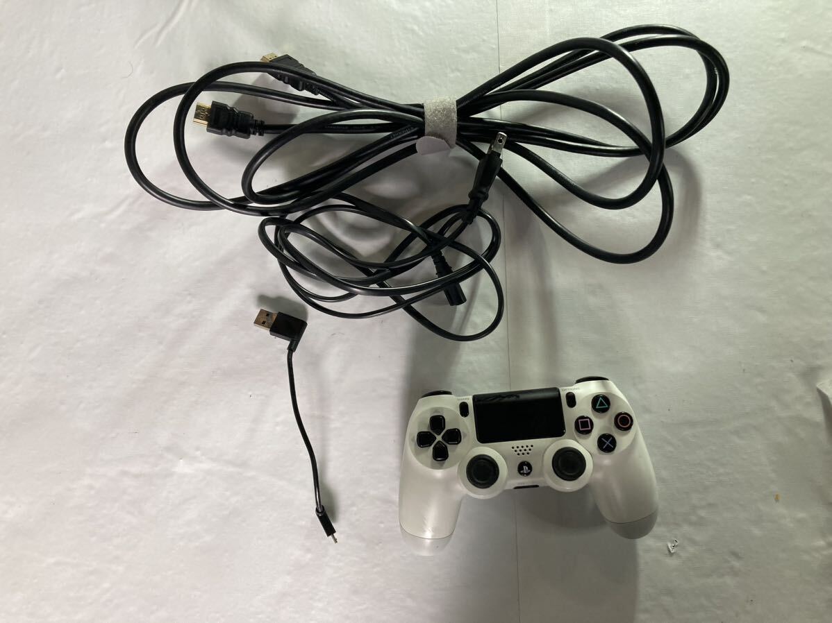 【500円スタート】 SONY ソニー PS4 CUH-1100A プレイステーション 4 ホワイトPlayStation4の画像9