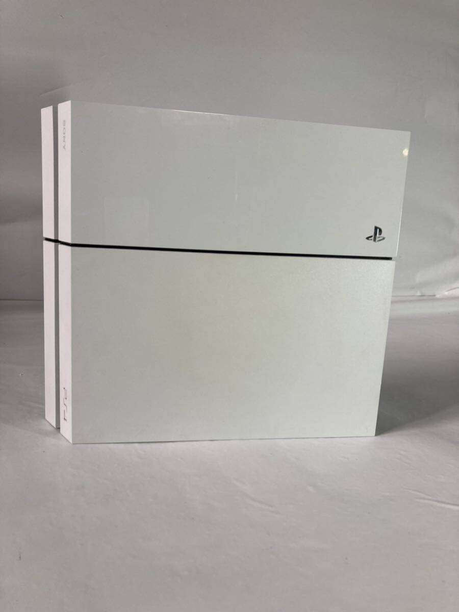 【500円スタート】 SONY ソニー PS4 CUH-1100A プレイステーション 4 ホワイトPlayStation4の画像1