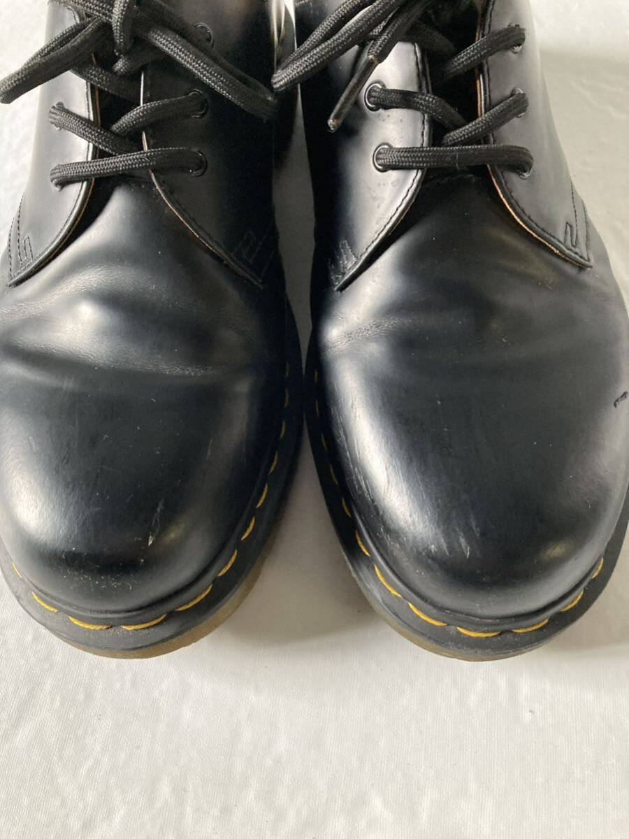 【500円スタート】 ドクターマーチン Dr.Martens ブラック 黒 レザー AW004 SK 04 S UK8【日本サイズ約27.0㎝相当】_画像9