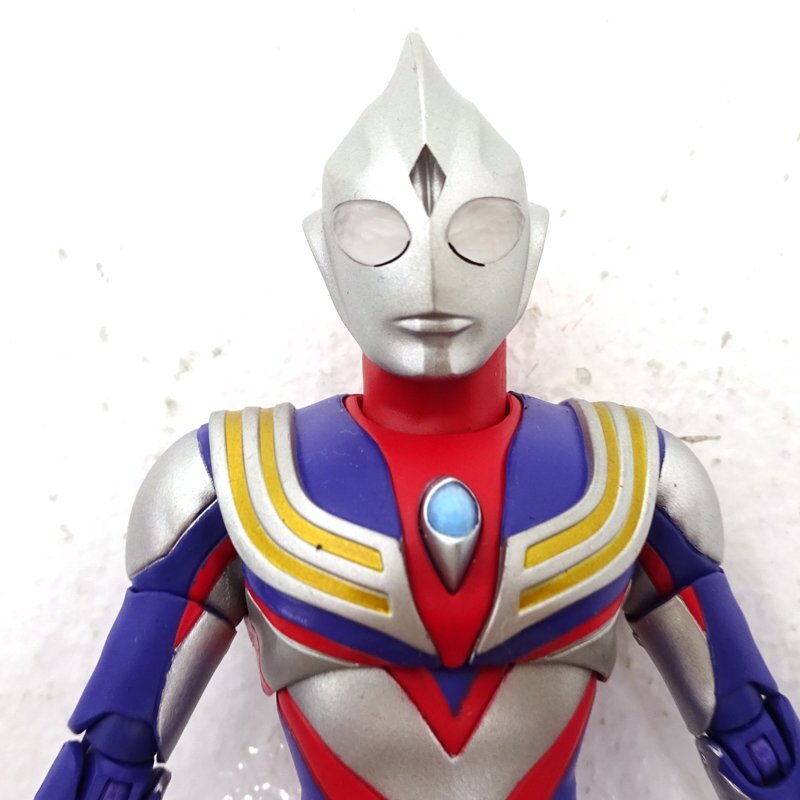 ★中古★S.H.Figuarts 真骨彫製法 ウルトラマンティガ マルチタイプ フィギュア (バンダイ)★【TY706】の画像6