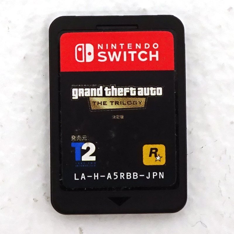 ★中古★【Z指定:18歳未満購入不可】Nintendo Switch ソフト グランド・セフト・オート：トリロジー(グラセフ/任天堂/スイッチ)★【GM646】の画像4