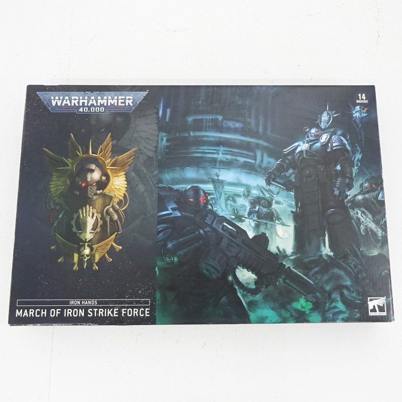 ★中古★【未組立】アイアンハンド 打撃部隊 ウォーハンマー40,000 IRON HANDS MARCH OF IRON STRIKE FORCE(WARHAMMER)★【TY734】の画像8