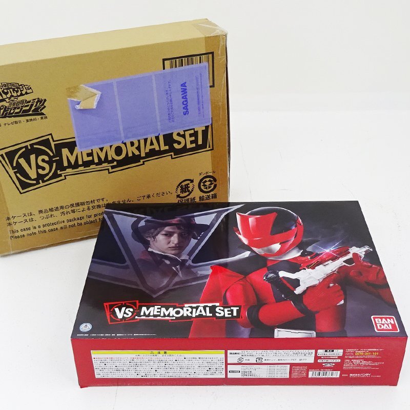 * нераспечатанный *.. Squadron Lupin Ranger VS полиция Squadron pato Ranger VS MEMORIAL SET premium Bandai ограничение *[TY705]