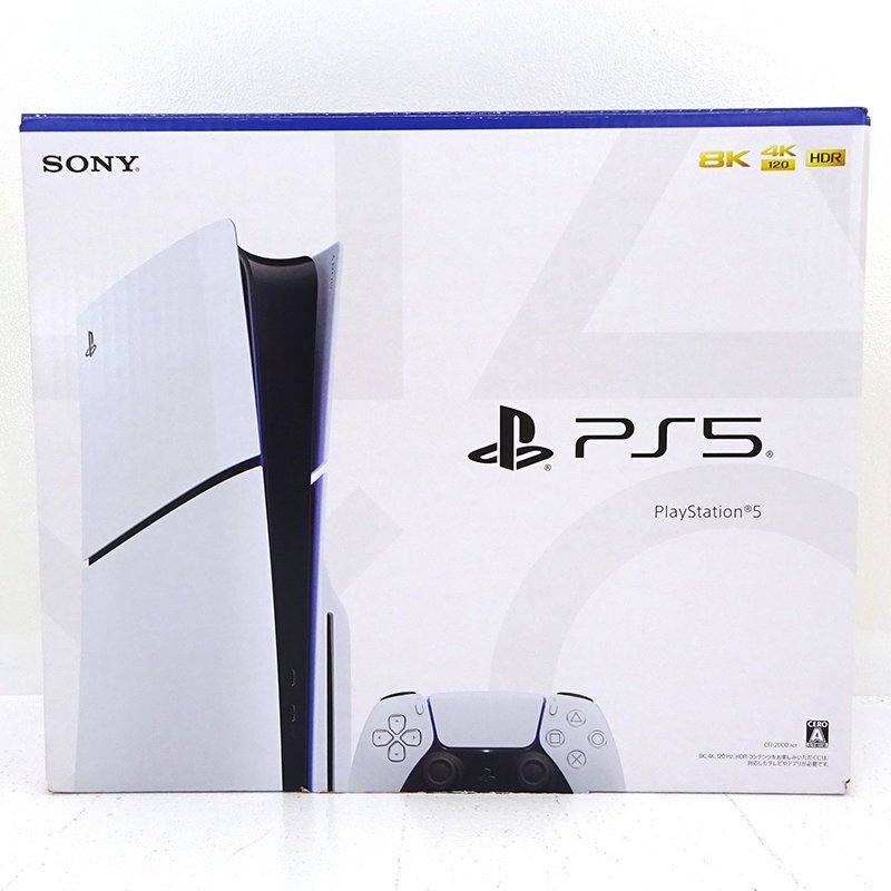 ★中古★PlayStation5 本体 Slimモデル ディスクドライブ搭載 CFI-2000A01 (PS5/プレステ5/1円～)★【GM637】_画像1