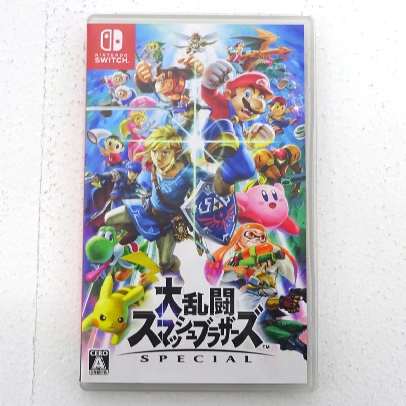 * used *Nintendo Switch Nintendo switch soft large ..s mash Brothers SPECIAL(smabla/ nintendo /1 jpy ~)*[GM646]