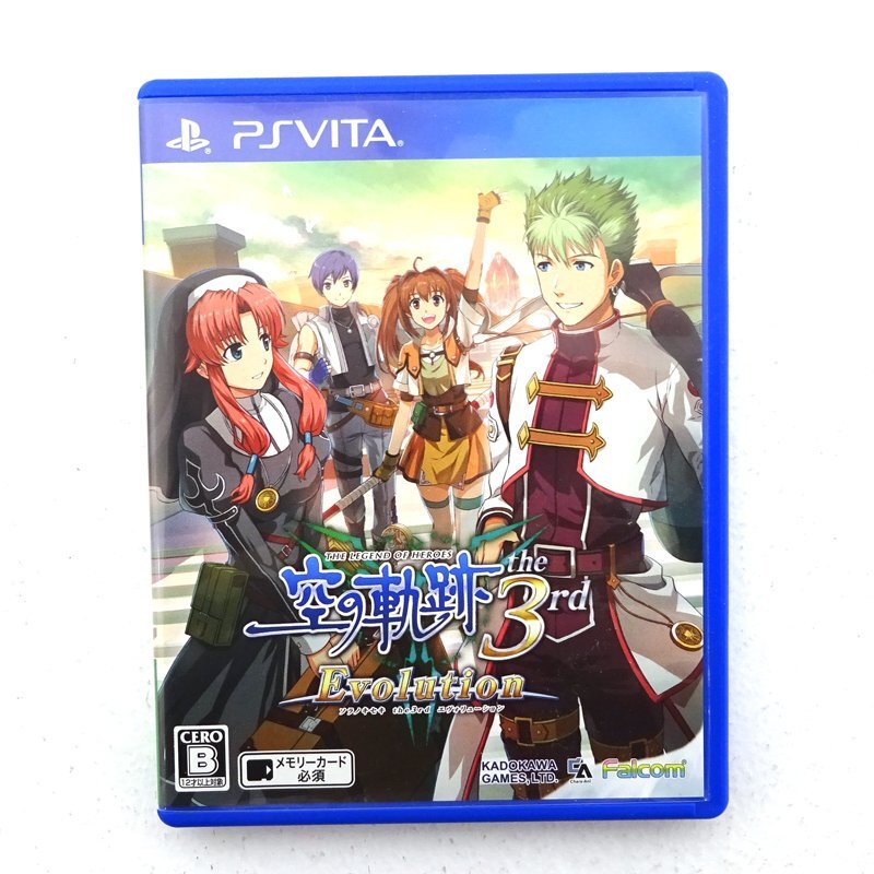 ★中古★PS Vita ソフト 英雄伝説 空の軌跡 the 3rd Evolution (プレイステーションヴィータ/PSVITA )★【GM612】_画像3