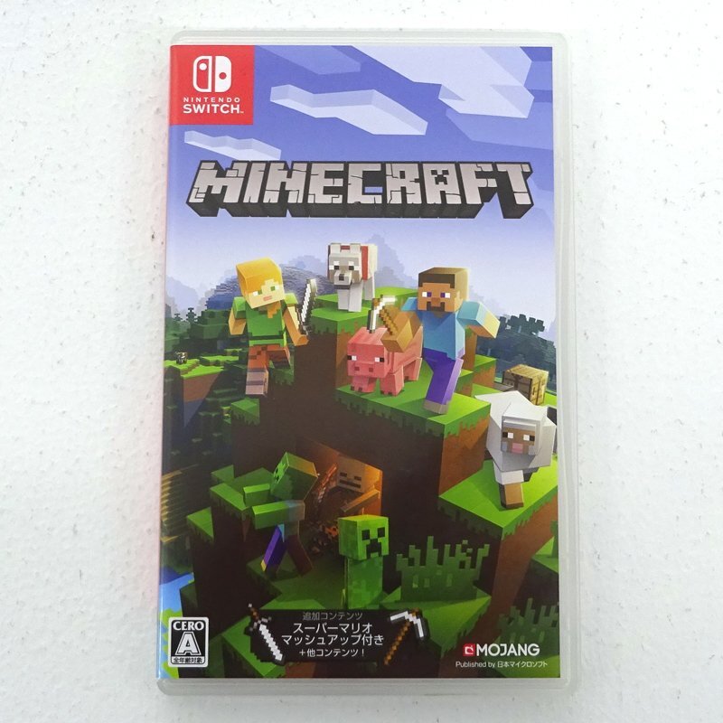 ★中古★Nintendo Switch ニンテンドースイッチ ソフト Minecraft（マインクラフト/マイクラ/任天堂/1円～)★【GM646】_画像1