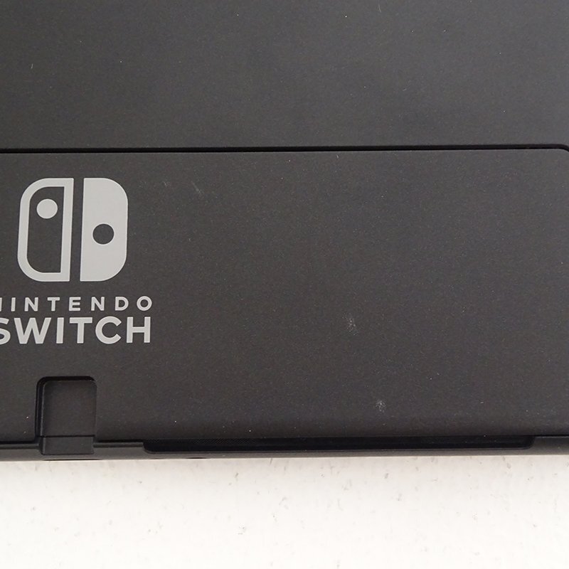 ★中古★Nintendo Switch 本体 Joy-Con(L)/(R)ホワイト 有機ELモデル HEG-S-KAAAA (ニンテンドースイッチ/1円～)★【GM649】_画像6