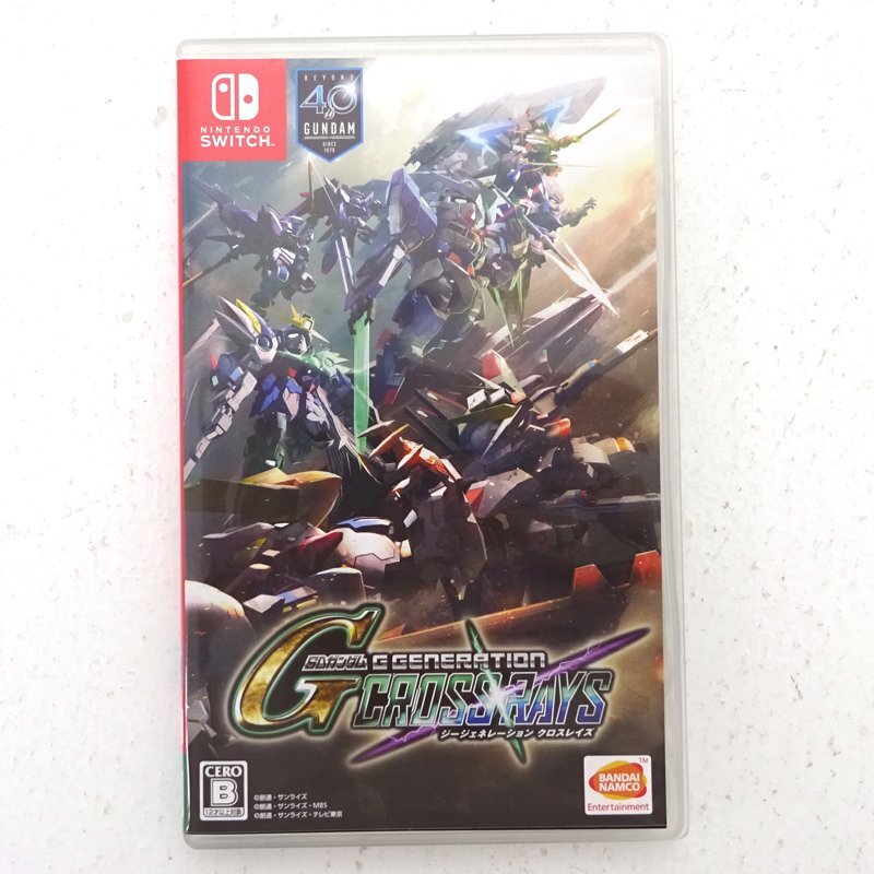 ★中古★Nintendo Switch ソフト SDガンダム ジージェネレーション クロスレイズ (任天堂/スイッチ)★【GM646】_画像1