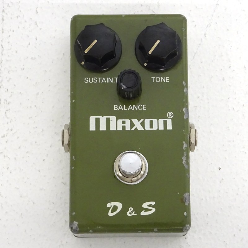 ★中古★MAXON D&S 初期型 ディストーション&サスティナー エフェクター 本体のみ（マクソン/ディストーション）★【MU472】_画像3