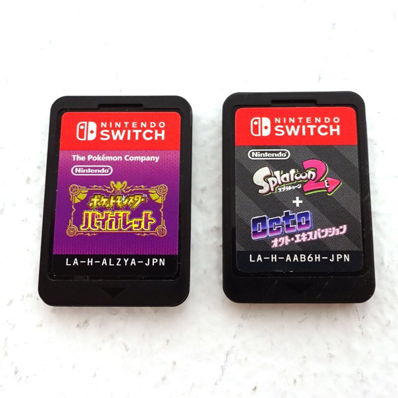* used *Nintendo Switch soft Pokemon violet /s pra toe n2/ cat *tomo total 3 point set ( switch )*[GM646]