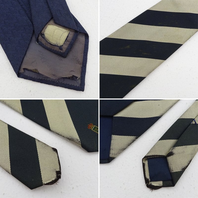 * Junk *CHANEL HERMES GUCCI GIVENCHY etc. necktie set sale total 13 point set ( Chanel / Hermes / Gucci /ji van si. other )*[AP135]
