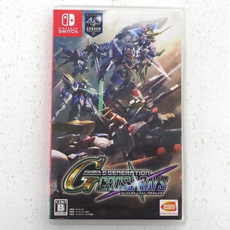 ★中古★Nintendo Switch ニンテンドースイッチ ソフト SDガンダム ジージェネレーション クロスレイズ（任天堂/1円～)★【GM646】_画像1