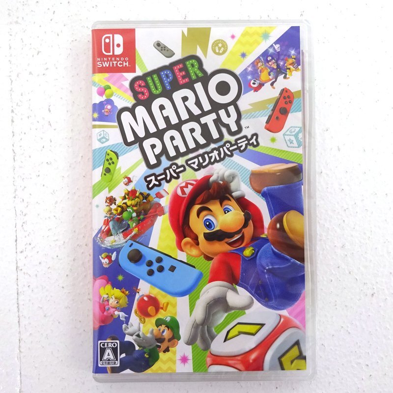 * unopened *Nintendo Switch soft super Mario party ( Nintendo switch / nintendo /1 jpy ~) *[GM646]