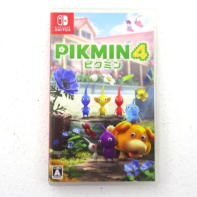 ★中古★Nintendo Switch ソフト ピクミン Pikmin 4 (ニンテンドースイッチ/任天堂/スイッチ)★【GM646】_画像1