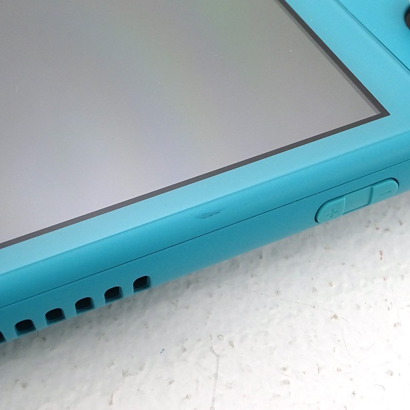 * used *Nintendo Switch Lite body turquoise HDH-S-BAZAA ( switch light / nintendo /1 jpy ~)*[GM649]