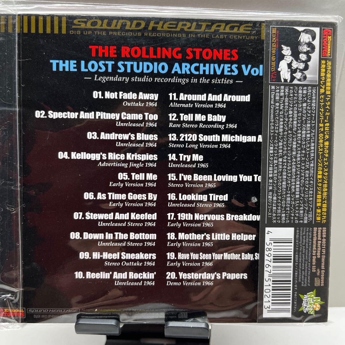 【合わせ買い不可】 THE LOST STUDIO ARCHIVES Vol.2 CD ザローリングストーンズ_画像2
