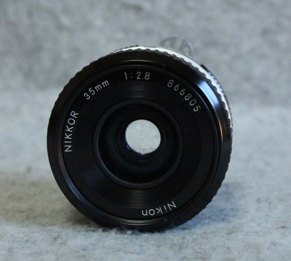 [is354]ニコン レンズ 35mm f3.5 nikon LENS NIKKOR 広角レンズ 大口径 単焦点 1:2.8の画像4