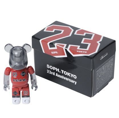  rare new goods unopened SOPH FCRB × BE@RBRICK 100%sof Bearbrick bape supreme stussy atmos nike jordan NBA fragment design