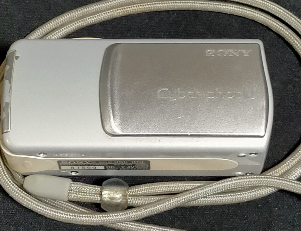 SONY　サイバーショットU DSC-U10　部品取り　不動ジャンク品_画像1