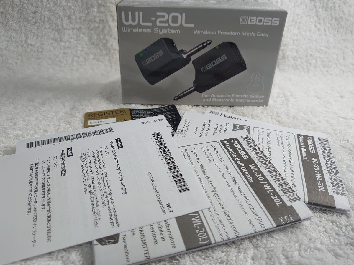 BOSS Wl-20L ワイヤレス 中古_画像8