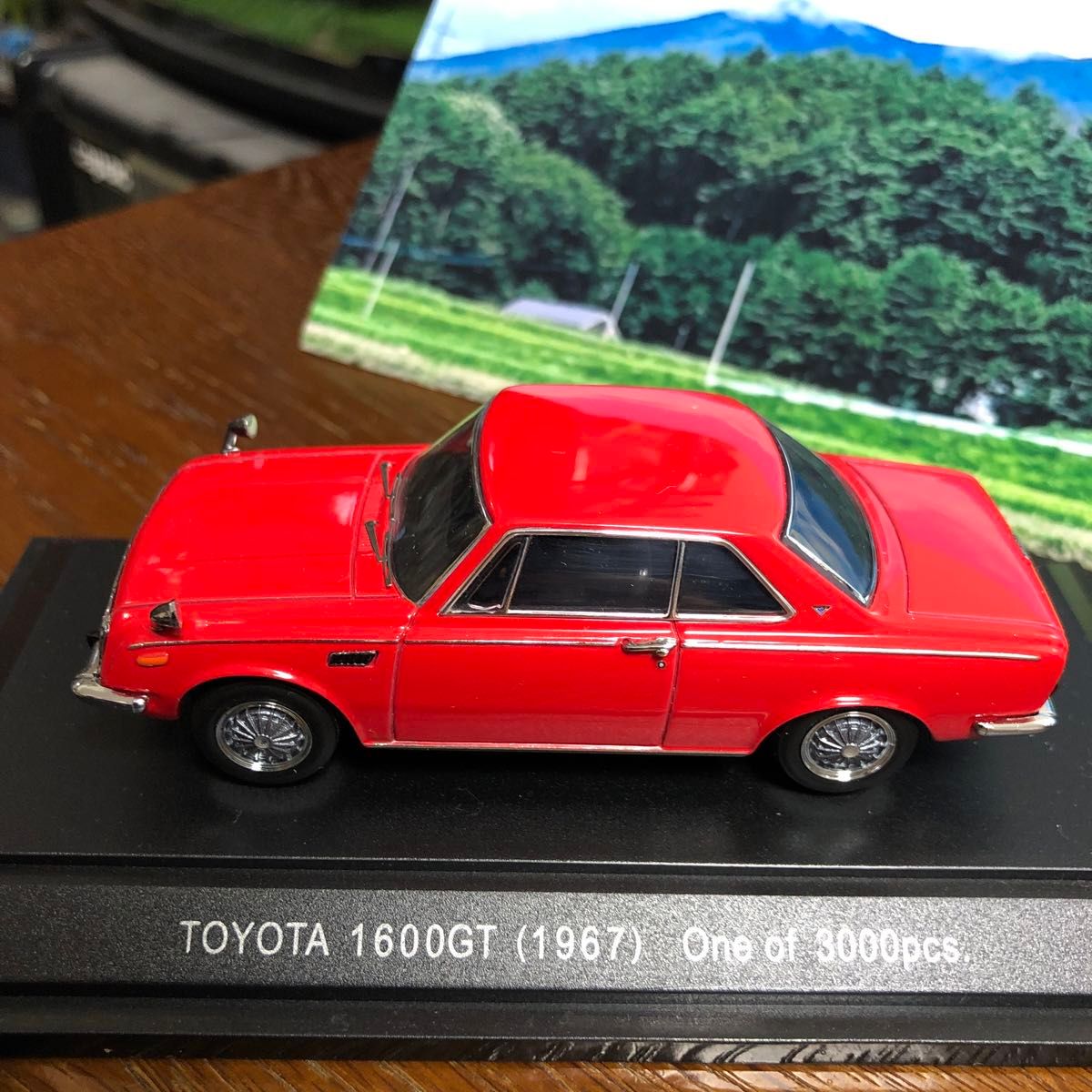 1/43 エブロ 43367 トヨタ 1600GT 1967 レッド