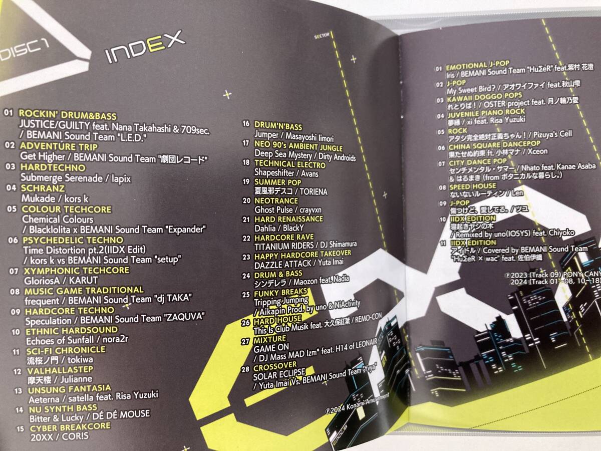 4CD beatmania IIDX 31 EPOLIS ORIGINAL SOUNDTRACK LC2584-87 4CD beatmania IIDX 31 EPOLIS ORIGINAL SOUNDTRACK LC2584-87