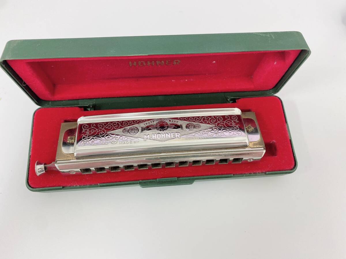 M.HOHNER horn na-chromnica270 harmonica .. musical instruments case attaching 