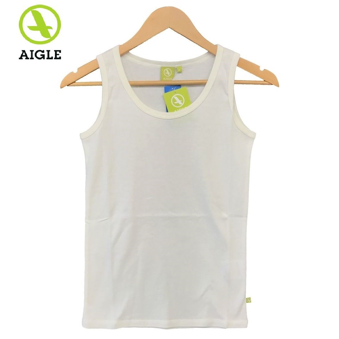  unused goods tag attaching AIGLE Aigle TWINSET plain no sleeve cut and sewn tanker tank top innerwear lady's outdoor M