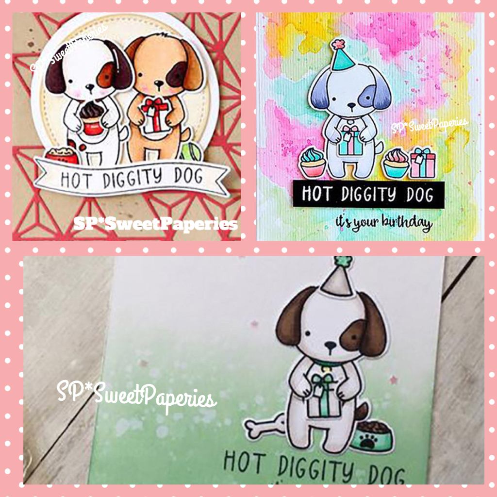 クリアスタンプ & ダイ 247 Puppy 犬 ドッグ Dog パピー 子犬 ワンちゃん ペット カッティングダイ ダイカットツール アニマル 動物_画像2