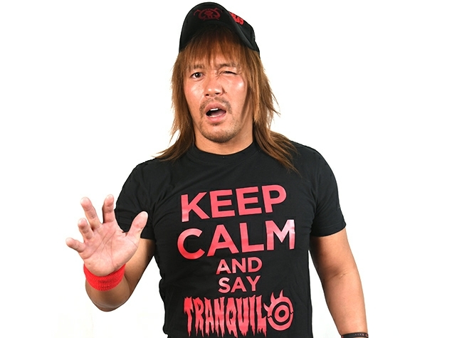 新日本プロレス ロス・インゴベルナブレス・デ・ハポン(内藤哲也・BUSHI・SANADA・高橋ヒロム)「KEEP CALM」Tシャツ XLサイズ 限定品_画像3