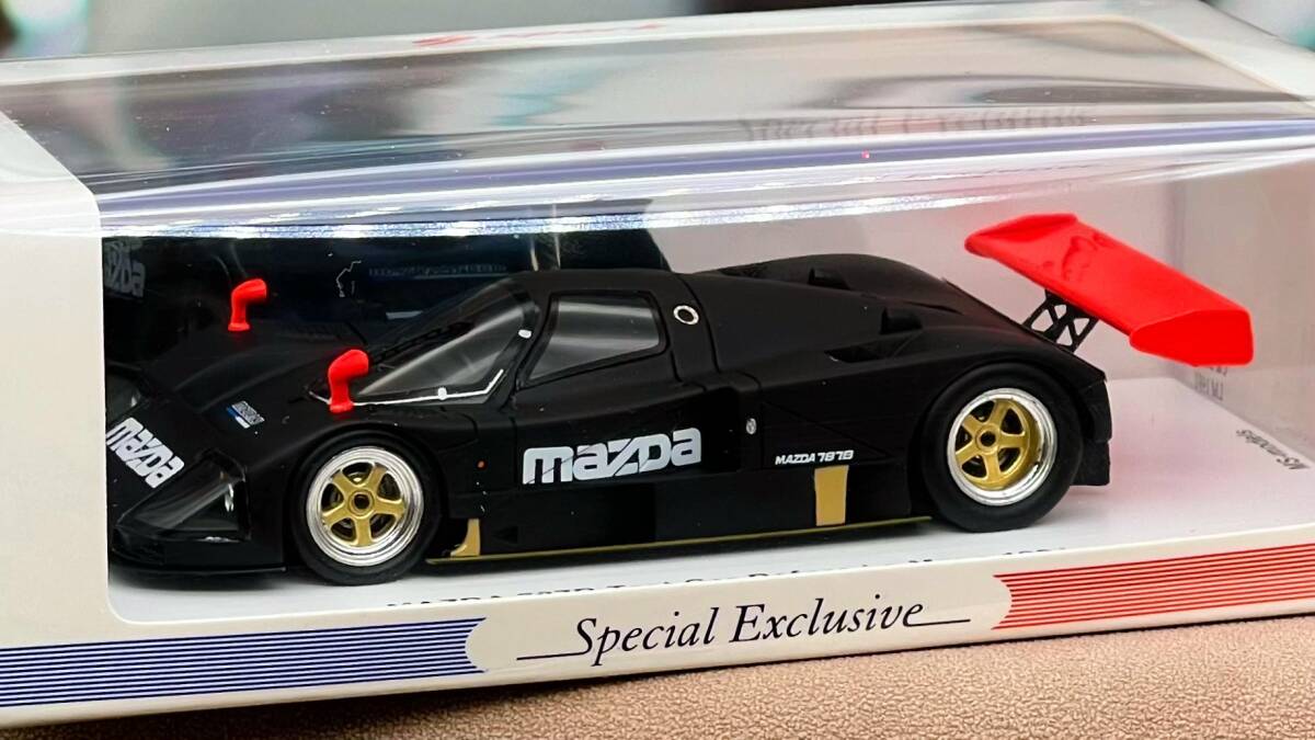 三栄書房特注 スパーク SPARK 1/43 マツダ MAZDA 787B 1991 Le Mans ルマン24H前 Test Car テストカー FS33_画像5