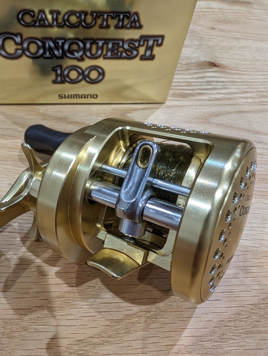 シマノ カルカッタコンクエスト 100 SHIMANO 右ハンドル CALCUTTA CONQUEST (2009年購入)