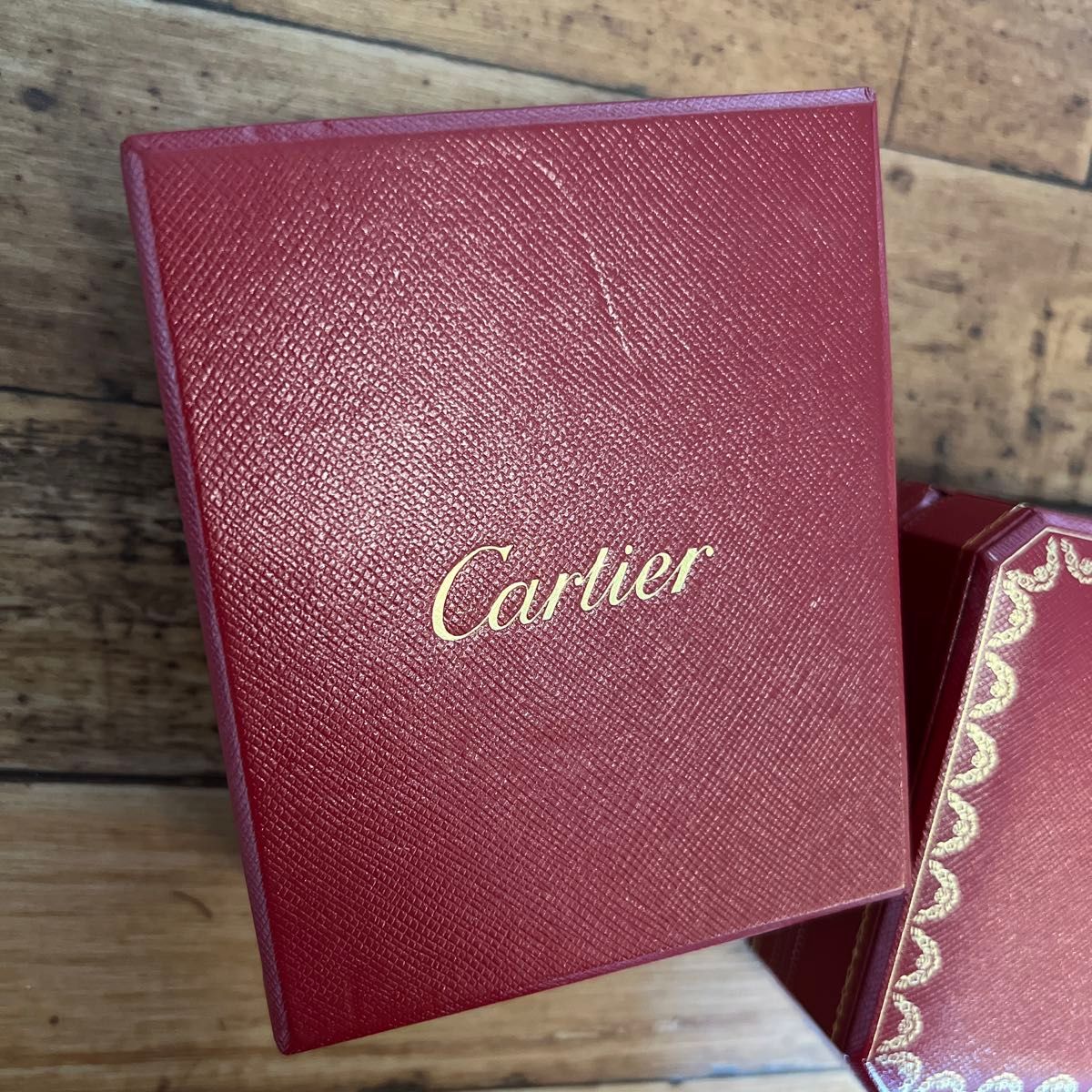 Cartier カルティエ リングケース&空箱