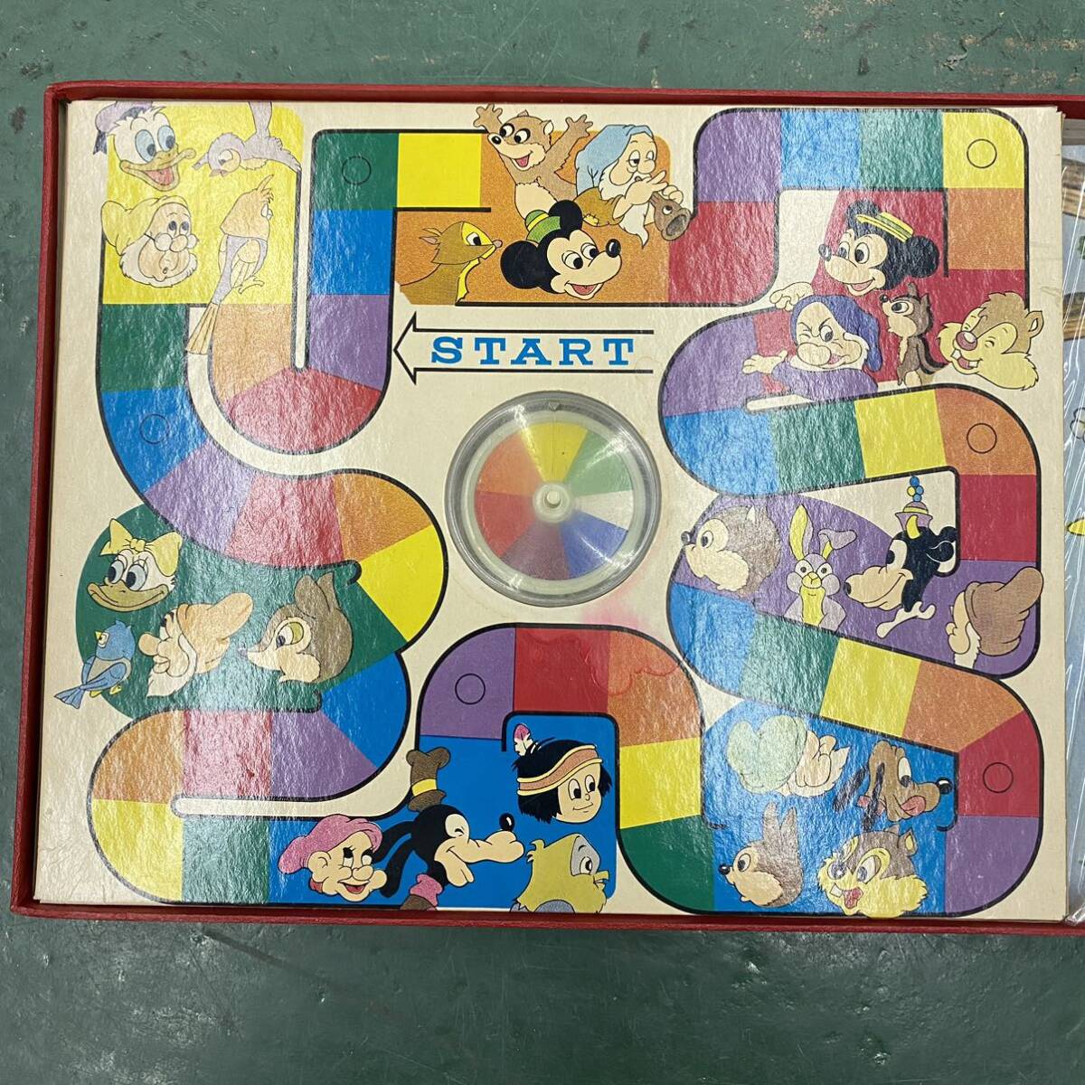 激レア 任天堂 ディズニー オールスター パズルゲーム ○福マーク WALT Disney PUZZLE GAME ボードゲーム ミッキーの画像2