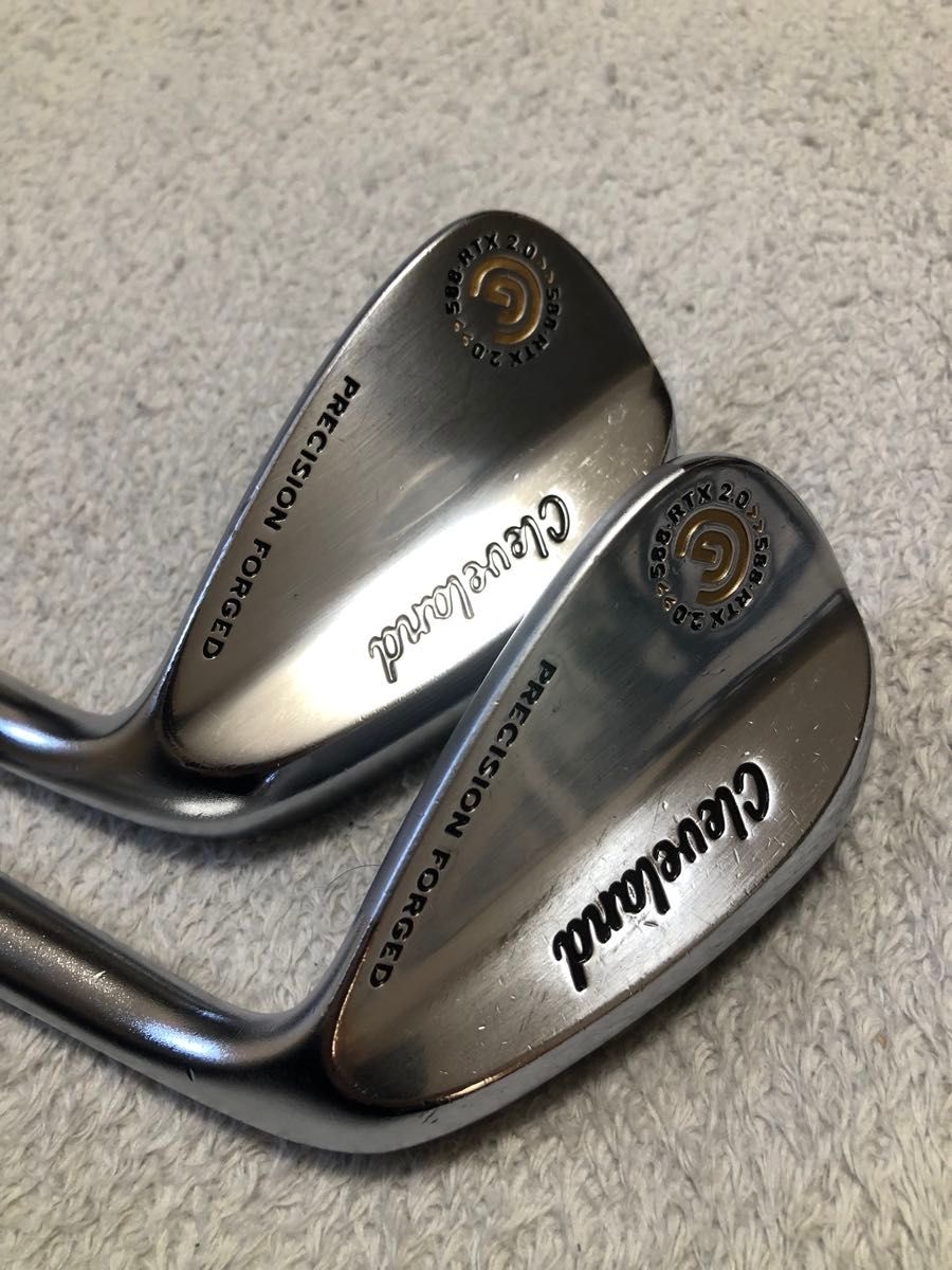 クリーブランド 588 RTX 2.0 PRECISION  FORGED 50° 54° ダイナミックゴールドs200