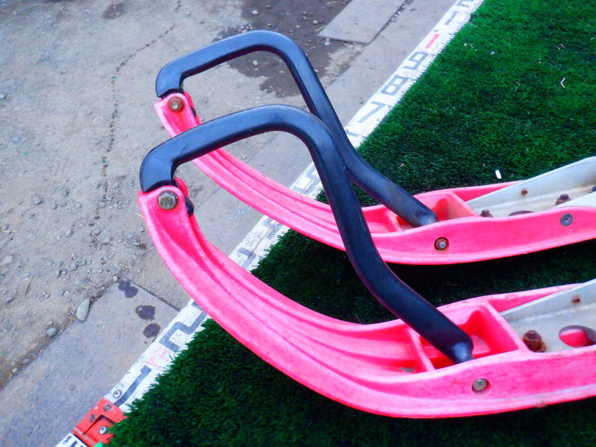 Ski doo 97 formula 500 ① スキー プラスキー 左右セット 巾 Ski doo 97 formula 500 ① スキー プラスキー 左右セット 巾