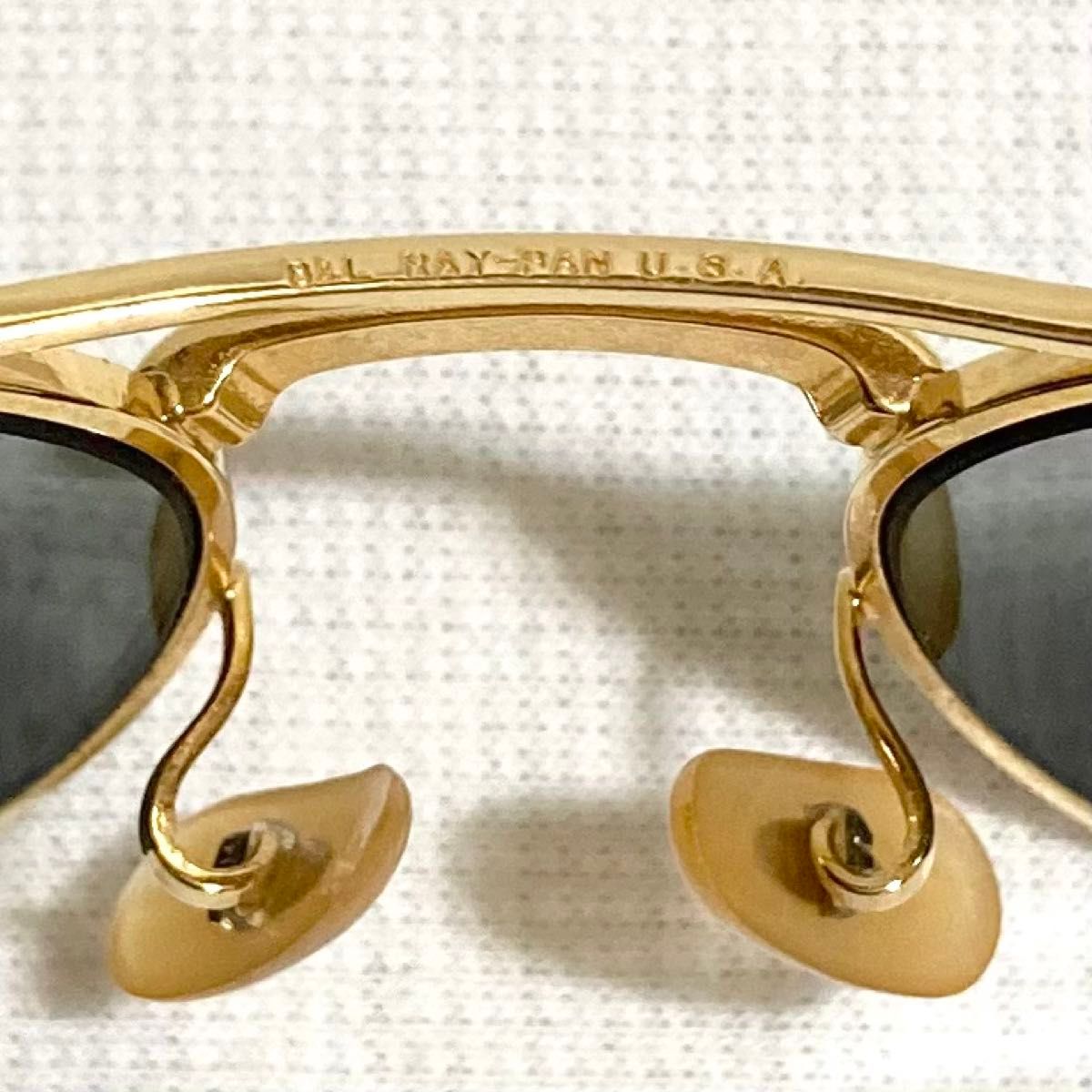 レア 美品 】 レイバン シグネット USA製 刻印 ボシュロム B&L レア 美品 】 レイバン シグネット USA製 刻印 ボシュロム B&L