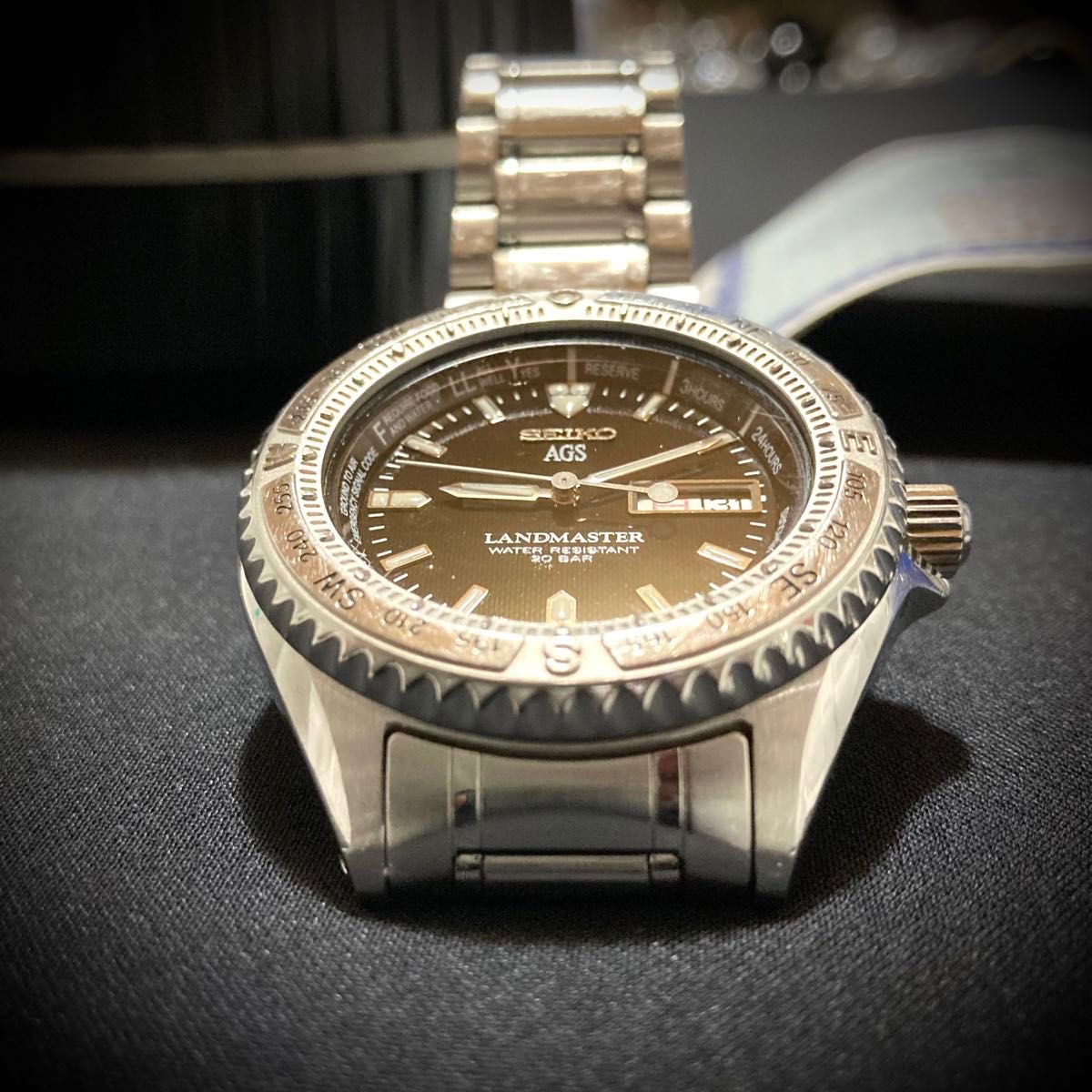 ジャンク SEIKO セイコー 初代 ランドマスター AGS 5m23-6a20 ジャンク SEIKO セイコー 初代 ランドマスター AGS 5m23-6a20