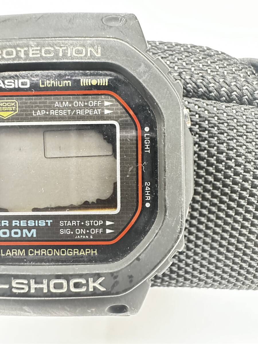 H5470 CASIO G-SHOCK DW-5000 200M表記 ジャンク 腕時計の画像2